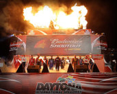 Rental FX Flame Bar & Flame Units Used at NASCAR Budweiser Shootout in Daytona